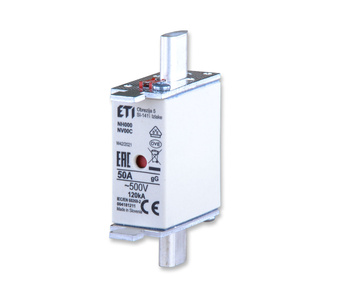 Eti-polam wt000 gg 50a/500v wkładka topikowa kombi