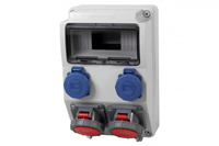 F-ELEKTRO F3.0311 Rozdzielnica CAJA 9M 2x16/5, 2x230V,    IP65