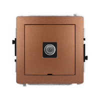 KARLIK DECO 9DGTVBO-1  Gniazdo antenowe pojedyńcze  TV