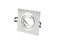 *LED line® Oprawa sufitowa kwadratowa ruchoma SLIM srebro szcz AKROS