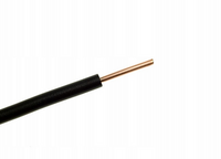 Kabel Przewód Instalacyjny DY 4mm2 450/750V H07V-U ELTRIM czarny 1m WCA0101G00ADA0O