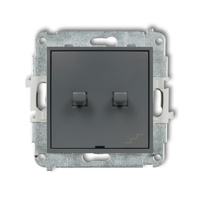 KARLIK MINI 28MWPUS-10.2 Łącznik jednobiegunowy  ze schodowym (osobne zasilanie) w  stylu amerykańskim