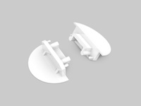 Zaślepka GROOVE14 gen2 z otworem biały