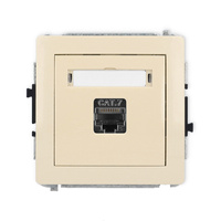 KARLIK DECO 1DGK-9 Gniazdo komputerowe pojedyńcze 1xRJ45