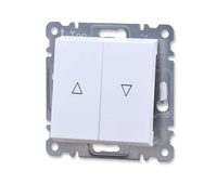 Hager lumina wl0310 łącznik żaluzjowy bistabilny