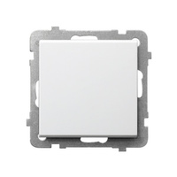 OSPEL SONATA ŁP-21R/m/00 Łącznik zwierny biały