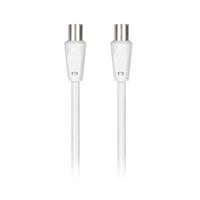 Kabel TV - VIDEO biały 5,0m