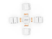 LED line® łącznik do taśm LED CLICK CONNECTOR kątowy 10 mm 4 PIN Typ + RGB