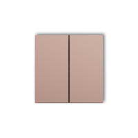 KARLIK prod. uzupełniające 62DKL-2 Klawisze podwójne do łączników ICON, MINI (komplet dwóch sztuk)