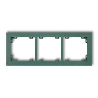 KARLIK DECO 51DR-3 Ramka uniwersalna potrójna z tworzywa DECO Pastel Matt
