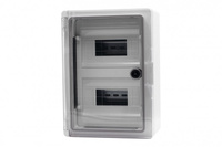 F-ELEKTRO F1.0142 Szafa MP 300x400x170IP65 drzwi przeźroczyste 2 rzędy 24mod