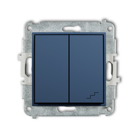 KARLIK ICON 64IWP-10.1 Mechanizm łącznika jednobiegunowego ze schodowym (wspólne zasilanie)