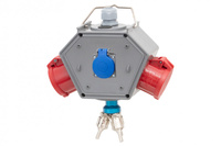 F-ELEKTRO F3.0789  Rozdzielnica  POLYBOX gn 2x16/5, 230V + 3xAIR