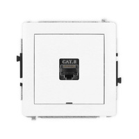 KARLIK DECO 25DGKBO-11  Gniazdo komputerowe pojedyńcze  1xRJ45