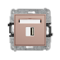 KARLIK MINI 62MCUSB-1 Mechanizm ładowarki USB pojedynczej USB A, 5W max., 5V, 1A