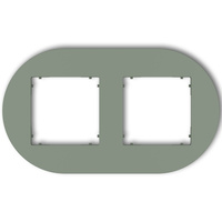 KARLIK MINI 61MRTO-2 Ramka uniwersalna podwójna okrągła z tworzywa