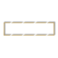 KARLIK prod. uzupełniające 29DRW-4 Ramka wypełniająca poczwórna DECO