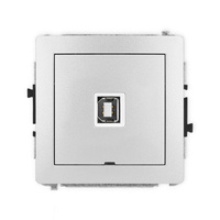 KARLIK DECO 7DGUSBBO-3  Gniazdo pojedyńcze  USB A-B 2.0