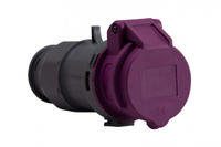 F-ELEKTRO F7.0069  Gniazdo przenośne 16A 2p 24V IP44 /FE/