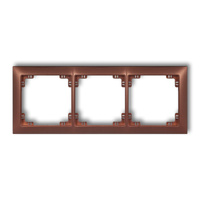 KARLIK DECO 9DRSO-3 Ramka uniwersalna potrójna z tworzywa DECO Soft