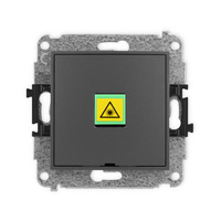 KARLIK ICON 28IGOPBO-1  Gniazdo światłowodowe optyczne pojedyńcze