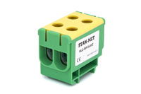 Stan-met Złączka szynowa gwintowa 2x50mm2 zielono-żółta WLZ-35P/2x50/Z