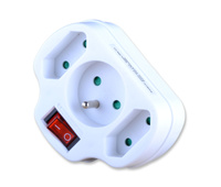 Emos p0029 rozgałęźnik 3x z wyłącznikiem złodziejka