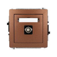 KARLIK DECO 9DGBNC-1  Gniazdo pojedyńcze  BNC