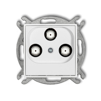 KARLIK ICON 25IGMU  Gniazdo multimedialne 3F DATA (UPC)