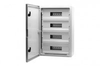 F-ELEKTRO F1.0140 Szafa M 400x600x200 IP65 4 rzędy 64 moduły