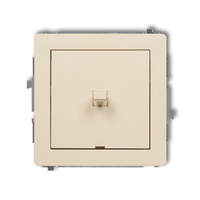 KARLIK DECO 1DWPUS-4.1 Łącznik zwierny jednobiegunowy w stylu amerykańskim (jeden klawisz