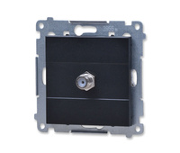 Kontakt Simon 55 tasf1.01/149 gniazdo antenowe typu f pojedyncze