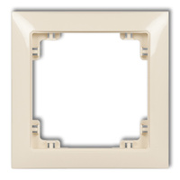 KARLIK DECO 1DRSO-1 Ramka uniwersalna pojedyncza z tworzywa DECO Soft