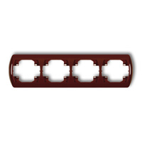 KARLIK TREND 4RH-4 Ramka pozioma poczwórna