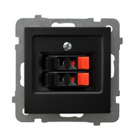 Ospel as GG-2G/m/33 Gniazdo głośnikowe podwójne