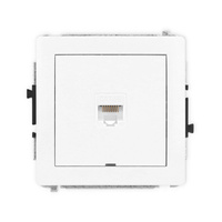 KARLIK DECO 25DGKBO-1  Gniazdo komputerowe pojedyńcze  1xRJ45