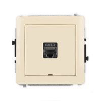 KARLIK DECO 1DGKBO-9 Gniazdo komputerowe pojedyńcze 1xRJ45