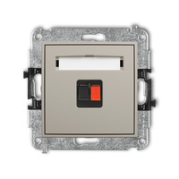 KARLIK ICON 60IGG-1 Mechanizm gniazda głośnikowego pojedynczego