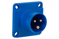 F-ELEKTRO F7.0088  Wtyk przemyłowy tablicowy odbiornikowy 16A 3p IP44 /FE/