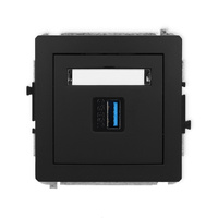 KARLIK DECO 12DGUSB-5  Gniazdo pojedyńcze  USB A-A 3.0