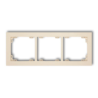 KARLIK DECO 1DR-3 Ramka uniwersalna potrójna z tworzywa