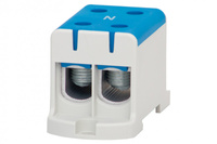 F-ELEKTRO F2.0297 LZ Listwa zaciskowa w korpusie ZU 1-torowa 2x95/2x95mm2-niebieska