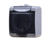 Gniazdo pojedyncze z uziemieniem10GHE-1sdp