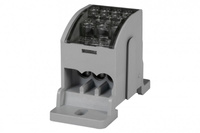 F-ELEKTRO Blok rozdzielczy LKN 80A (3x16 - 4x6) szary F2.0332