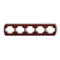 KARLIK TREND 4RH-5 Ramka pozioma pięciokrotna