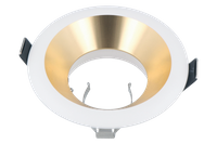 LED line® Oprawa sufitowa okrągła biało-złota OLTIKA