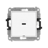 KARLIK ICON 25IGUSBBO-7  Gniazdo pojedyńcze  1xUSB C-C