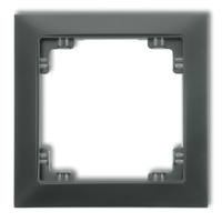 KARLIK DECO 28DRSO-1 Ramka uniwersalna pojedyncza z tworzywa DECO Soft