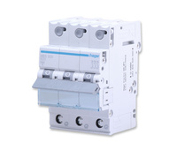 HAGER MBS320 Wyłącznik nadprądowy Icn=6000A 3P B 20A QuickConnect