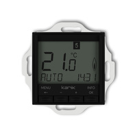 KARLIK ICON 12IRT-3.2 Mechanizm uniwersalnego elektronicznego tygodniowego regulatora temperatury (podświetlenie niebieskie)